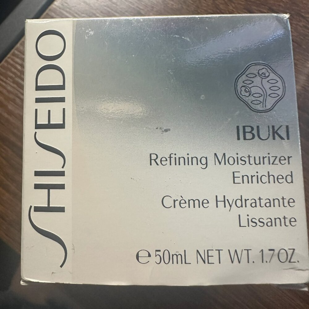 Shiseido Ibuki Refining Enriched Moisturizer for Unisex, 1.7 Ounce, new, sealed